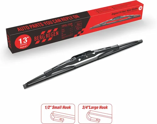 Vista 12 de BERG REGEN Escobilla de limpiaparabrisas trasera de 8 pulgadas (8-A) de repuesto para Toyota Prius C 2019 2018 2017 2016 2015 2014 2013 2012 /Lexus