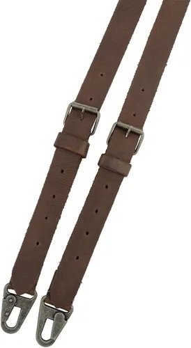 Vista 3 de Hide Drink Tirantes de cuero en Y esenciales para bodas y fiestas hechos a mano