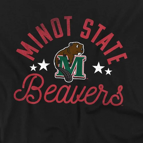 Vista 616 de LOGOVISION Colección oficial de camisetas para mujer con diseño de mascota universitaria Grizzlies del estado de Adams