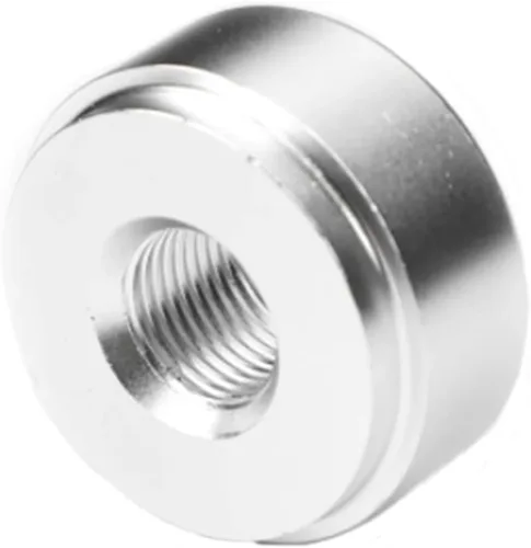 Vista 5 de Paquete de 2 adaptadores de montaje de tubería de rosca de aluminio NPT de 1/4 de pulgada NPT de 1/4 de pulgada, accesorios para automóvil, uso