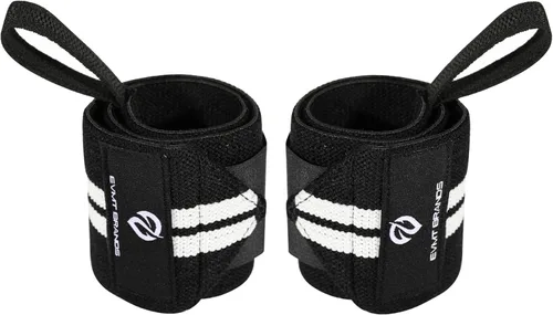 Vista 8 de EVMT Premium Wrist Wraps for Weightlifting Durable Lifting Straps for Enhanced Wrist Support Perfect for Strength Training, Gym Workouts &