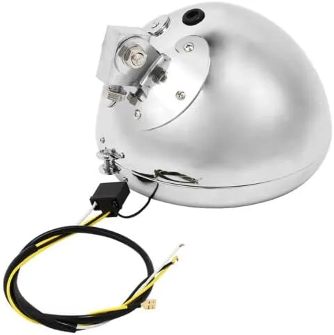 Vista 3 de TCMT Cubo de bombilla de carcasa de faros delanteros de 7 pulgadas para Harley Heritage Softail 86-11 10