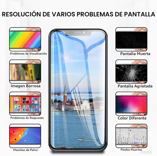 Vista 4 de Reemplazo de pantalla para iPhone XR con sensor de proximidad