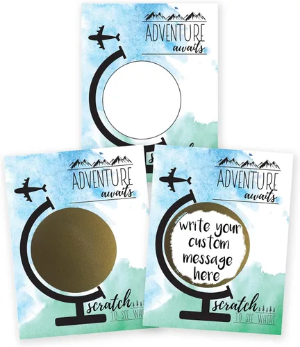 Vista 29 de My Scratch Offs - Paquete de 20 Mini Tarjetas Rasca y Gana DIY de Corazón Rosa para San Valentín con Calcomanías, 3x4 Pulgadas, Notas de Amor