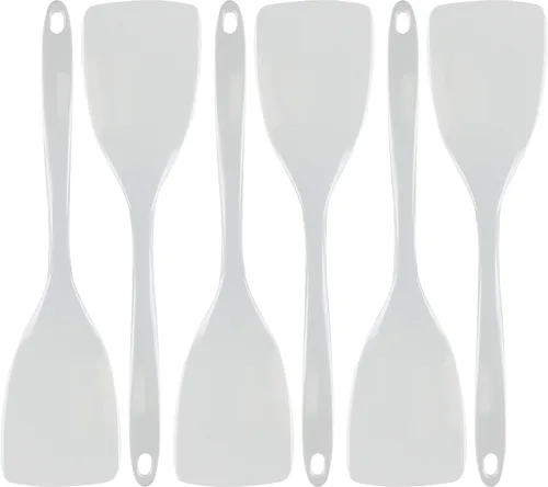 Vista 6 de Reston Lloyd - Espátula giratoria para sartenes antiadherentes, resistente al calor, sin BPA, con mango ergonómico, 11 pulgadas, color naranja