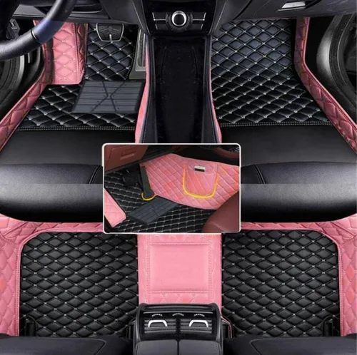 Vista 42 de Alfombrillas de cuero para auto personalizadas de ajuste completo - Mejora el interior de tu auto con forros específicos para vehículos - Perfectas