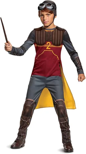Vista 6 de Ron Weasley Quidditch - Disfraz oficial de Harry Potter para niños, talla infantil