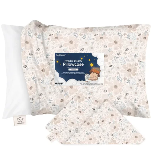 Vista 40 de KeaBabies Funda de almohada para niños pequeños 13"x18" - Funda de almohada de algodón orgánico para niños pequeños, niños, niñas, cubierta