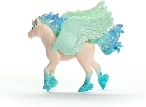 Vista 4 de Schleich Potro unicornio tormentoso