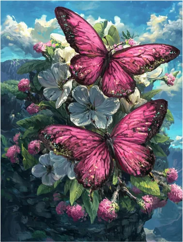 Vista 21 de DOTZSO Beach Diamond Painting Kits for Adults, Easy DIY 5D Round Full Drill Diamond Art kit Diamond Dot Crystal Gem Art and Craft for Beginners Home