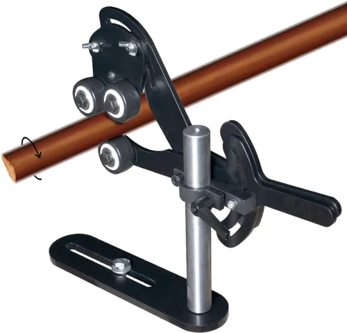 Vista 3 de NAGU Reposo constante del torno de madera para carpintería, eje del marco del centro del torno del estabilizador del torno