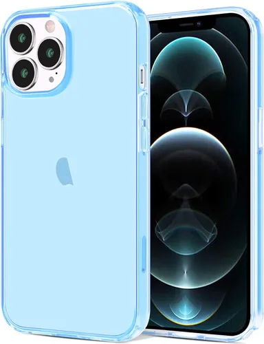 Vista 9 de JJGoo Funda transparente compatible con iPhone 12 Pro Max, transparente, suave, a prueba de golpes, delgada funda protectora para teléfono