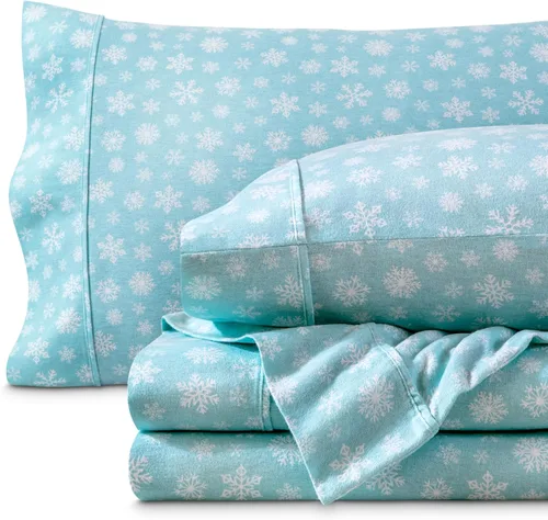 Vista 22 de Bare Home - Juego de sábanas de franela de doble cepillado para mayor suavidad y comodidad, 100 % algodón, aterciopelado, suave, pesado, bolsillo 01