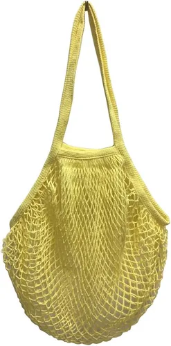 Vista 11 de Portátil reutilizable malla algodón red cadena bolsa organizador compras bolsa bolsa bolsa de almacenamiento de frutas nuevo (beige)