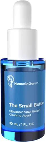 HumminGuru El agente de limpieza de discos de vinilo ultrasónico de botella pequeña, mejora altamente la eficacia y el tiempo de secado de la