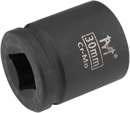 Vista 10 de uxcell 3/4 de pulgada por vaso de impacto poco profundo de 0.669 in, acero de aleación Cr-Mo, 6 puntos, métrico