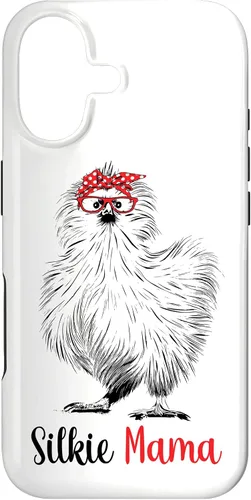 Womens Girls Funny Silkie Chicken Mom Mama Lover Case for iPhone 17 de Backyard Farming Design Gift Shirts & Hoodies