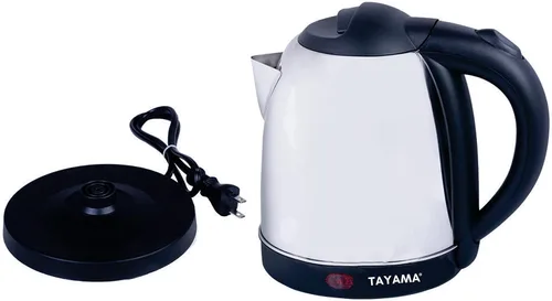 Vista 4 de Tayama Hervidor eléctrico de acero inoxidable 1.5 litros (6 tazas) (BM-101R)