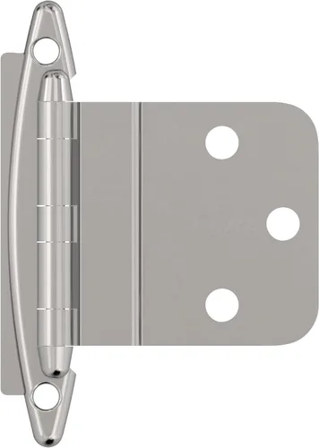 Vista 5 de Amerock BPR7928CZ Bisagra de gabinete Montaje frontal de cierre automático de 3/8 pulgadas (0.394 in) Bronce champán Bisagra de puerta