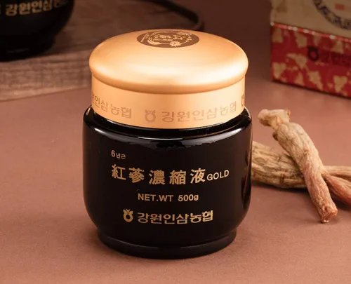 Vista 2 de Gangwoninsam ] Extracto de ginseng rojo coreano de oro, 17.64 oz / 17.63 onzas líquidas – Contiene extracto de raíz de ginseng rojo coreano 100%