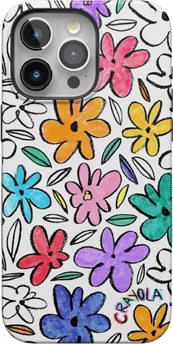 Vista 154 de Funda Casely para iPhone 15 Pro Max Todas las sonrisas Adhesivo de cara sonriente Compatible con MagSafe Diseño protector audaz
