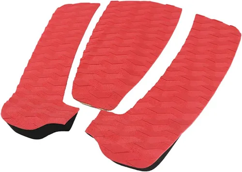 Vista 3 de Bolsa de protección para tabla de surf, 3 piezas, almohadilla de tracción para tabla de surf, almohadilla de cola de EVA, para Funboard Fish