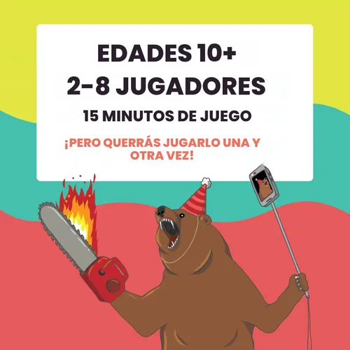 Vista 7 de That Escalated Quickly de Exploding Kittens, 2-8 jugadores - Edades 10+ - 15 minutos para jugar - Divertido juego de cartas cooperativo para noche