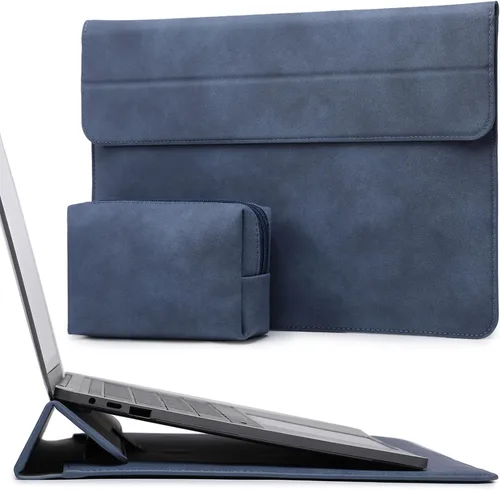 Vista 15 de HYZUO Funda para laptop de 13 pulgadas con soporte para MacBook Air 13 M4 M3 M2 M1 2025-2018, MacBook Pro 13 M2 M1 2025-2016, iPad Pro/Air de 13