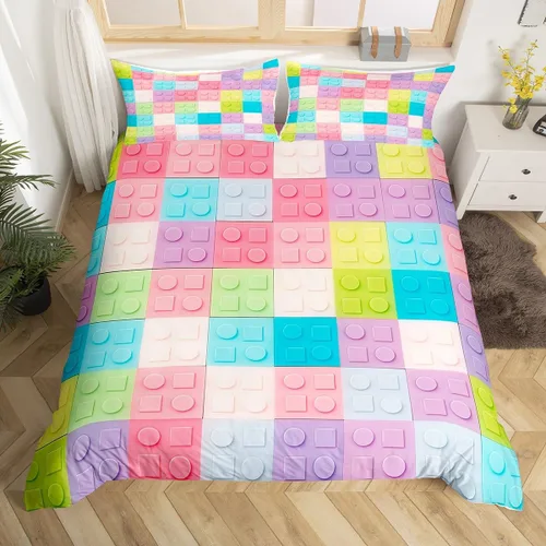 Vista 44 de Feelyou Juego de funda de edredón de tiburón, vida marina, tema oceánico, para niños, funda de edredón con estampado de tiburón 3D, funda de edredón