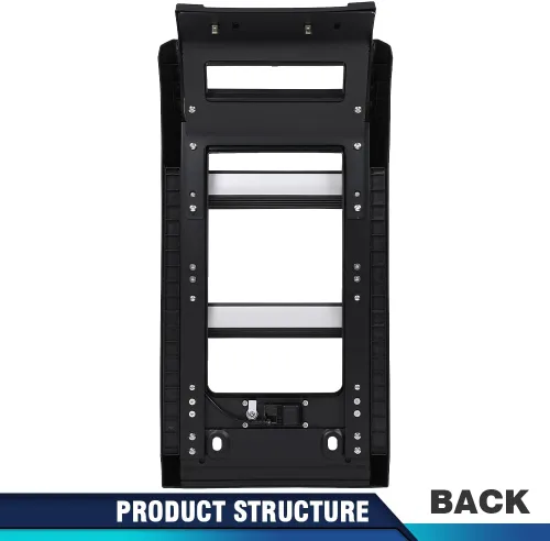 Vista 2 de PIT66 Escalera de acceso lateral para portaequipajes lateral compatible con Land Rover Defender 110 2020-2023/Land Rover Defender 90 2021-2023