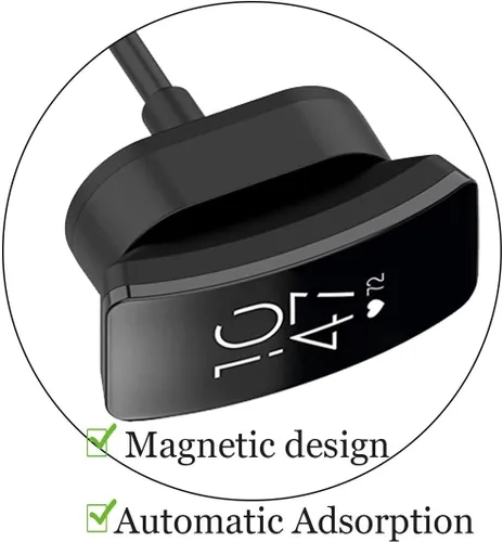 Vista 3 de Compatible con Fitbit Ace 2/Inspire Charger de 3.3 pies/39.4 in de repuesto USB Cable de carga para Ace 2/Inspire/ Inspire HR Cargador Adaptador