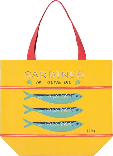 Vista 9 de Now Designs Printed Reusable Cotton Tote Bag, 15 x 18 inch