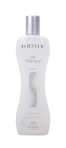 Vista 9 de BioSilk Silk Therapy Original, tratamiento reconstructor para añadir brillo y ayudar a prevenir las puntas abiertas, sin sulfato, parabenos