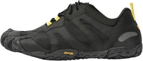 Vibram FiveFingers V-Trail 2.0 - Tenis de correr para hombre Negro/Amarillo