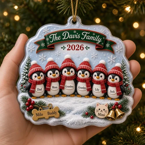 Vista 17 de Taza de Navidad personalizada con diseño de pan de jengibre 2026 Taza de crema_02