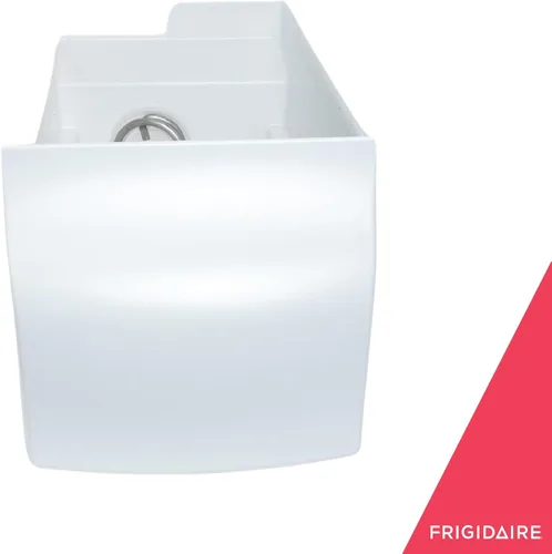 Vista 2 de Frigidaire 241860801 Kit de montaje de contenedores de cubo de hielo para refrigeradores, color blanco