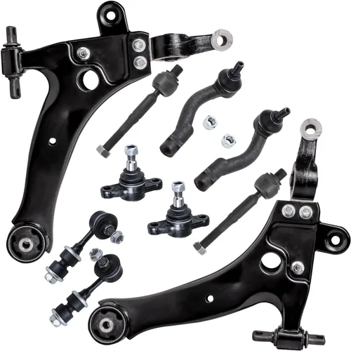 Vista 171 de Detroit Axle - Kit de suspensión frontal de 10 piezas para Dodge Avenger 2008-2014, Chrysler Sebring 2007-2010, 2 brazos de control inferiores, 2