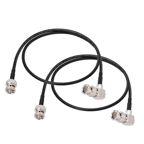 Vista 16 de Superbat Cable 3G SDI HD-SDI BNC Jumper Belden corto delgado 1855A - 2M/6ft - Soporta video HD-SDI/3G-SDI/4K/8K, cable de video SDI de precisión