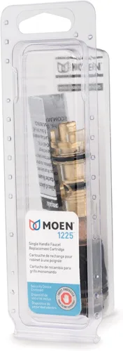 Vista 7 de Moen 1225 - Cartucho de repuesto de llave de baño monomando, de llave única, de latón