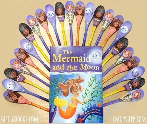 Vista 4 de Kitchen Wooden Spoons Mixing Baking Serving Utensils Puppets 12 In - 12 Pack