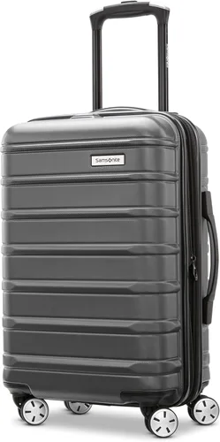 Vista 49 de Samsonite Omni 2 - Equipaje rígido extensible con ruedas giratorias, Plateado (Arctic Silver)