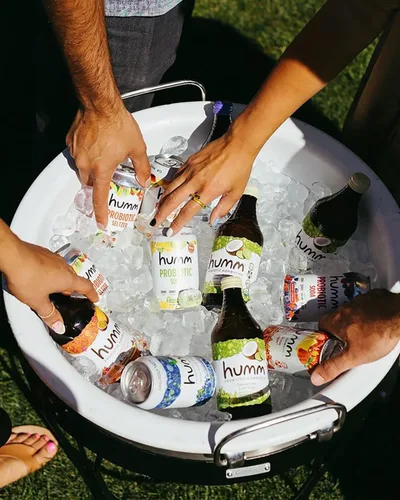 Vista 8 de Humm Whole30 - Kombucha aprobada por saúco, orgánica, vegana y sin OMG (paquete de 12)