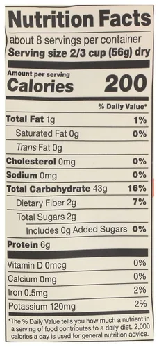Vista 4 de 365 by Whole Foods Market, Penne Rigate orgánico, 16 onzas (454 g)
