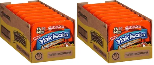 Vista 13 de Maruchan Yakisoba Chili Cheese, fideos Ramen instantáneos japoneses, 3.86 onzas, 8