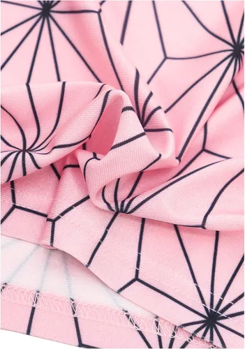 Vista 3 de DAZCOS Pijama deportiva de anime para mujer para Tanjirou Zenitsu Shinobu Mitsuri