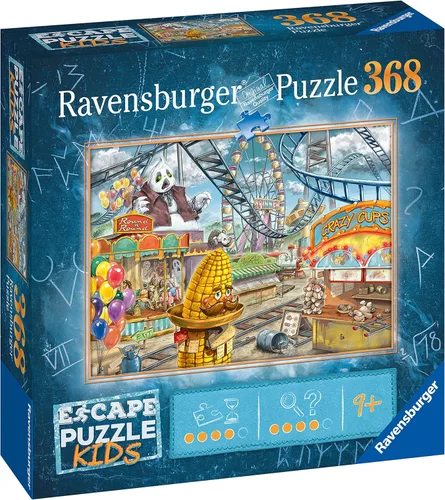 Vista 3 de Ravensburger Escape Kids - Rompecabezas de 368 piezas para niños – 12936 – una experiencia de sala de escape en forma de rompecabezas