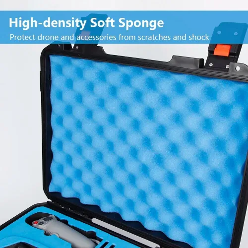 Vista 7 de Maleta rígida a prueba de explosiones Estuche de almacenamiento de drones Estuche de transporte portátil Caja impermeable para DJI Avata Accesorio