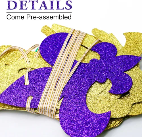 Vista 4 de Beignets & Babes Banner, decoraciones de despedida de soltera de Nola, decoraciones de despedida de soltera de Nueva Orleans, suministros