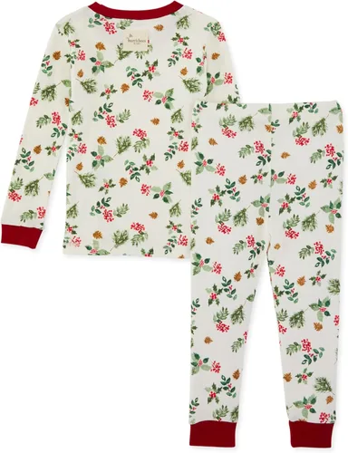 Vista 2 de Burts Bees Baby Conjunto de pijama de 2 piezas camiseta y pantalón 100 algodón orgánico