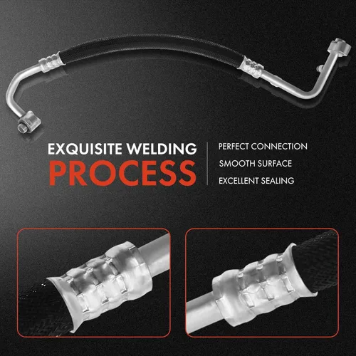 Vista 5 de A-Premium Conjunto de manguera de línea de descarga de A/C compatible con Dodge Avenger 2008-2014 y Chrysler 200 2011-2014, Sebring 2007-2010, 2.0L